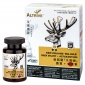 ‘Big-Bulb’ Deer Velvet + Astaxanthin  VelAsta396-56- Bottle with retail box (front view)